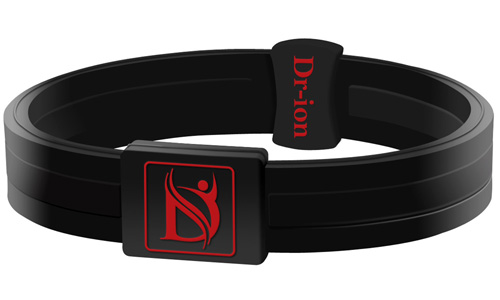 Dr-Ion: Reversible Wristband Black (Single Tone Design)